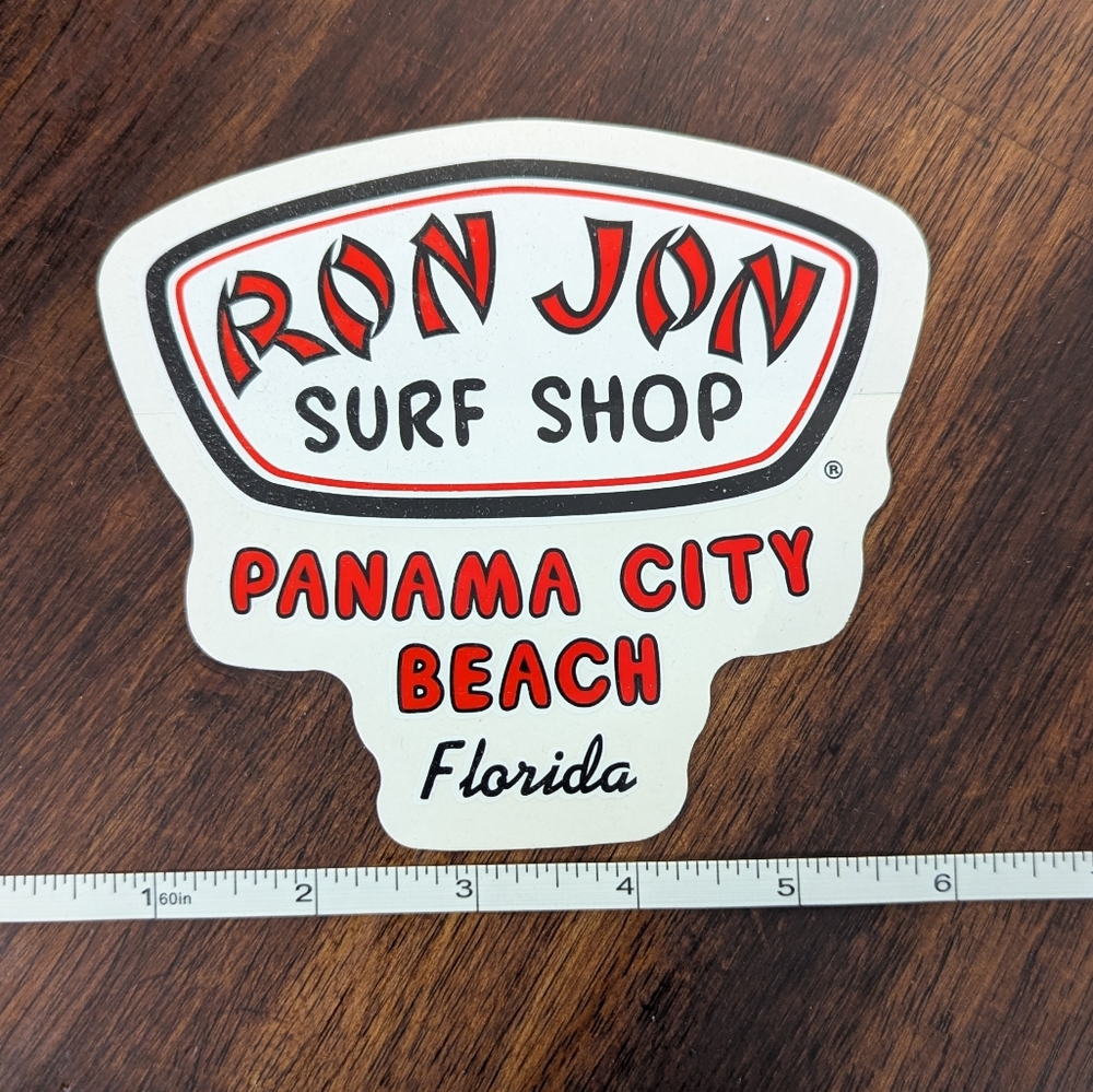 Ron Jon Surf Shop Sticker - Picture 2 of 2